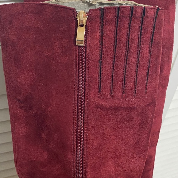 Lady Couture High Heel Fringe Boots - Picture 5 of 11